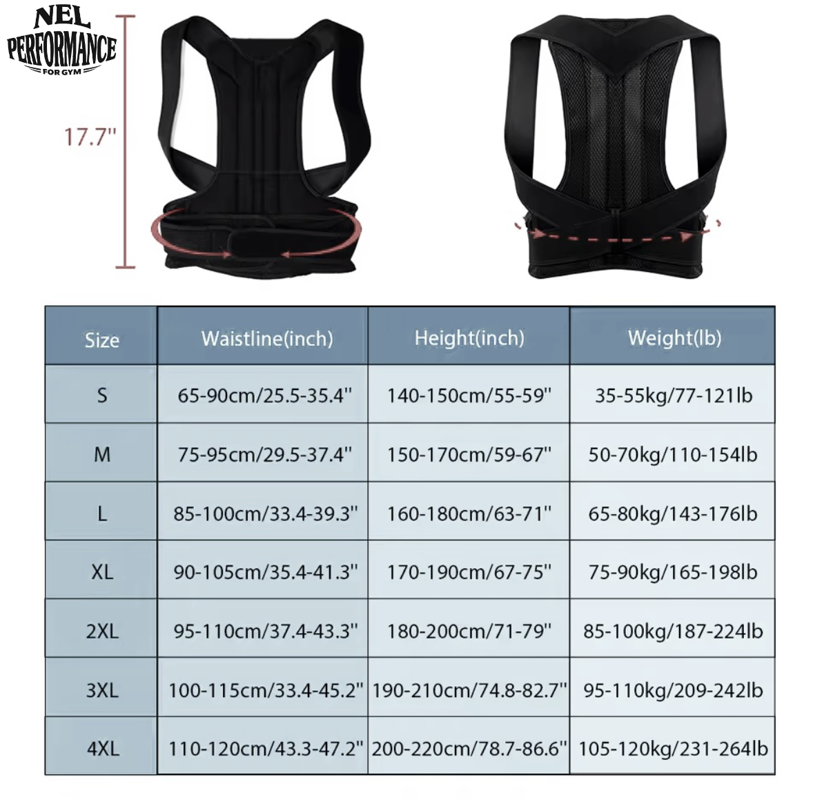 StraightLift Back Support