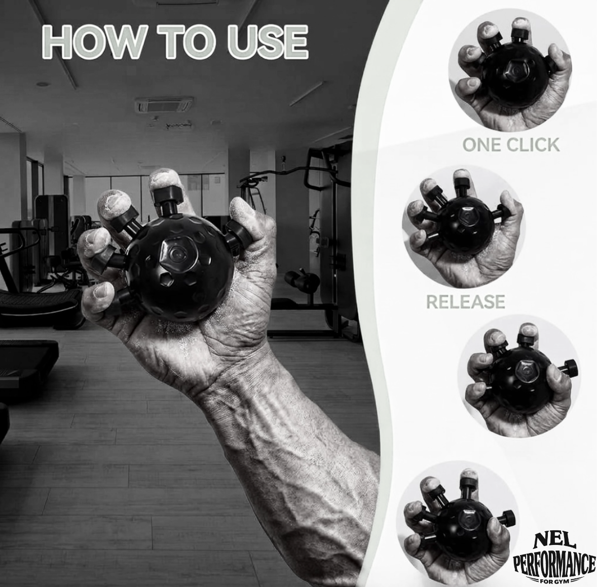 PulseGrip Trainer for fingers