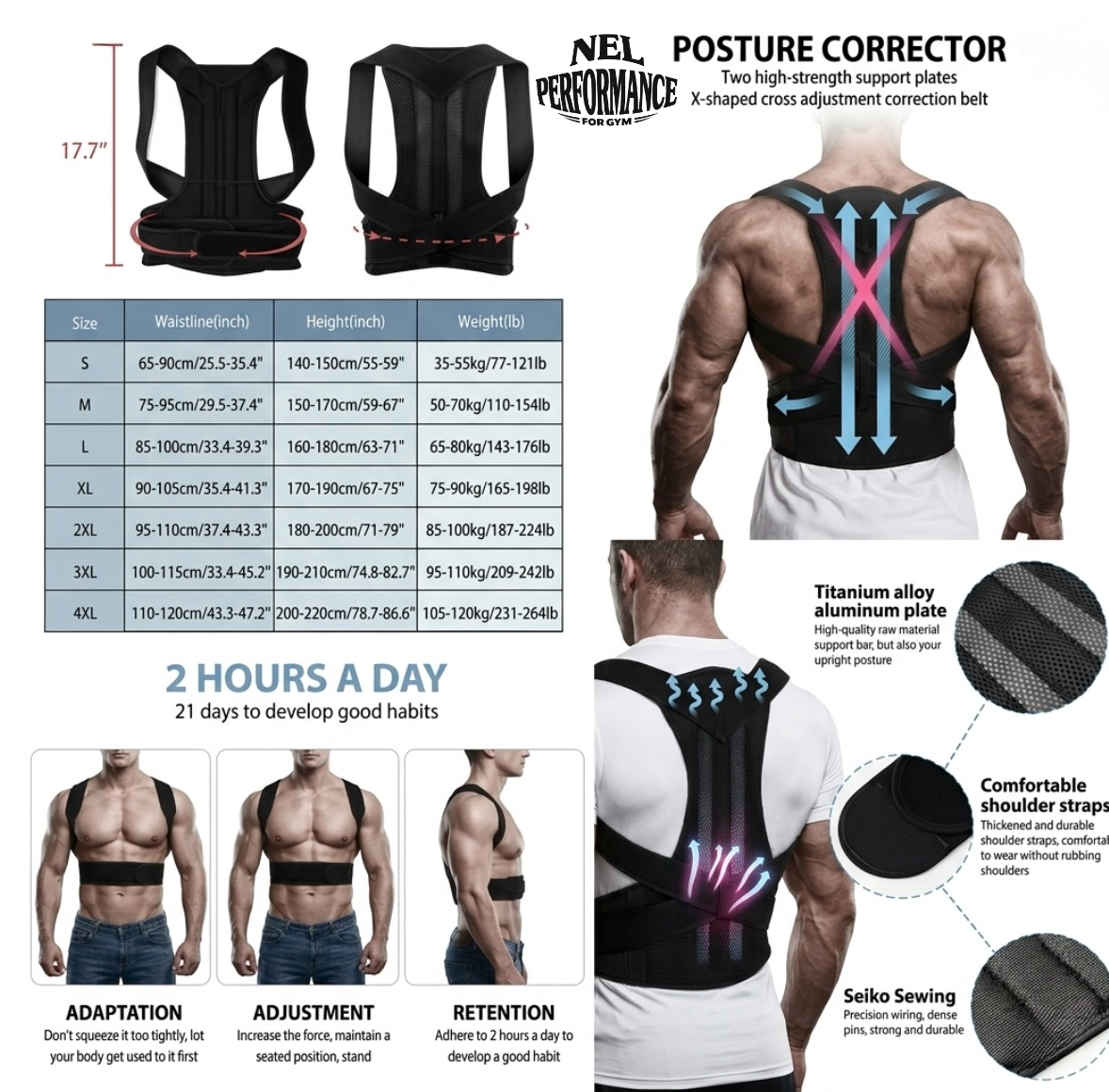 StraightLift Back Support